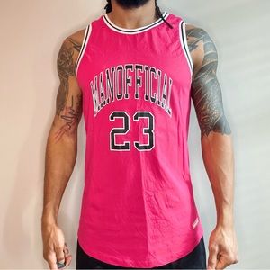 BooHooMAN Jersey Shirt, Size L, Color: Fuchsia
